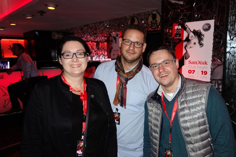 (v. l.) Nandi-Estelle Reinartz-Routh mit ihren Kollegen Frank Seifert und Marco Jung (Bild: IT-BUSINESS)