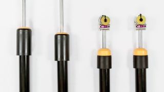 Speziell auch auf moderne Gürtelreifen abgestimmt: das Dämpferset von KW für den Porsche 356. (KW Automotive)