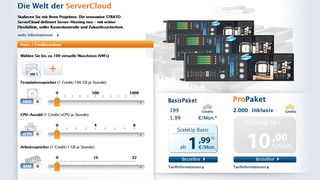 Strato ServerCloud bietet die Möglichkeit, virtuelle Server individuell zu konfigurieren und Ressoucen jederzeit anzupassen. (Bild: Strato AG)