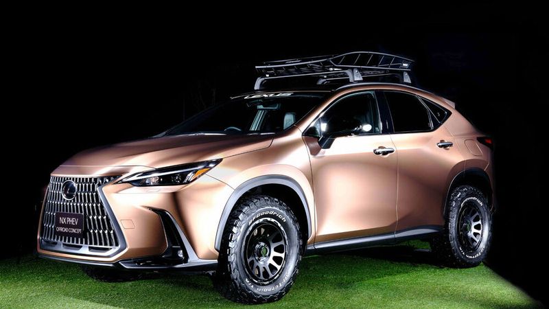 Lexus zeigt in Tokio eine Offroad-Variante seines neuen NX in der PHEV-Version. (Lexus)