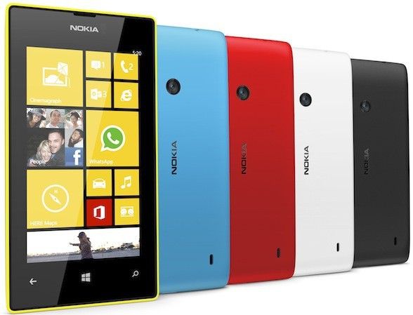 Einsteigsmodell: Nokias Lumia 520 rundet die Lumia-Familie nach unten ab. ( Nokia)