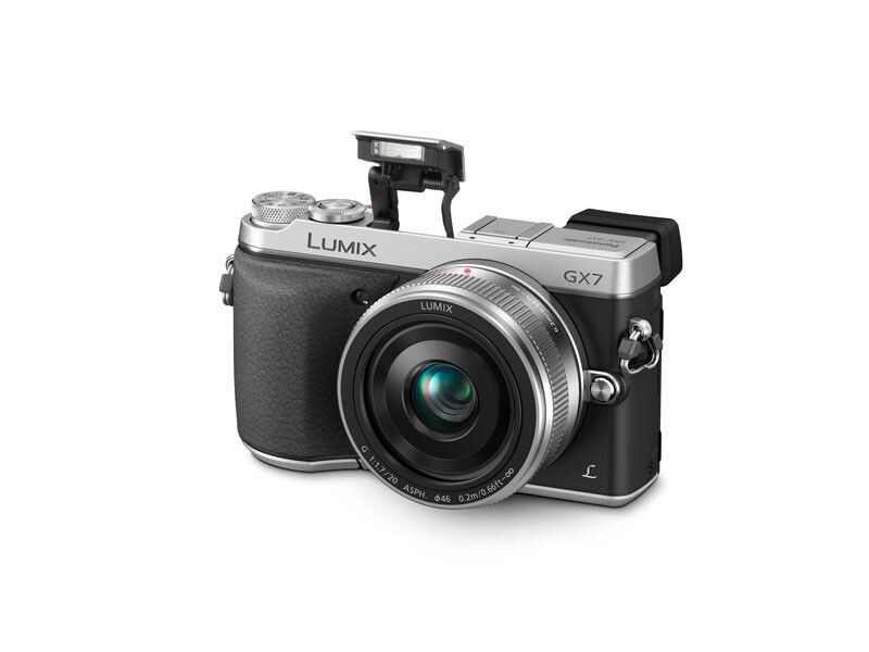 Als Blitz-Modi stehen Automatik, Tageslicht-Aufhellblitz und Langzeitsynchro, alle wahlweise mit Rotaugen-Reduzierung, sowie Biltz aus zur Verfügung. (Bild: Panasonic)