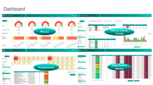 Das Datenqualitäts-Dashboard(Bild:  CC CDQ)