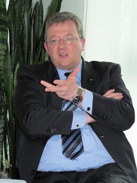 „In diesem Jahr werden wir einen neuen Rekordumsatz erreichen”, sagt Thilo Brodtmann, Geschäftsführer des VDMA-Fachverbands Robotik + Automation.  (Bild: Kroh)