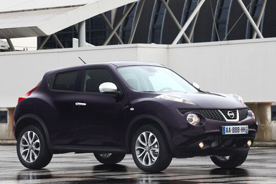Ebenfalls ein Crossover und ebenfalls erfolgreich ist Nissan mit dem Juke. (Foto: Nissan)
