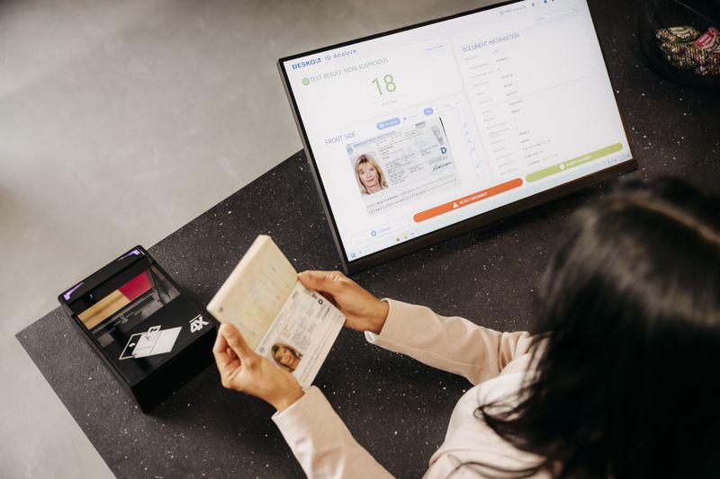 Desko ID-Analyze GUI- and PENTA-Scanner (Source: Desko)