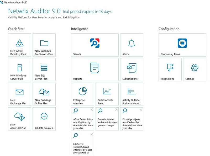 Netwrix Auditor 9 kann verschiedene Microsoft-Dienste überwachen, auch Cloudfunktionen in Office 365. (Th. Joos)