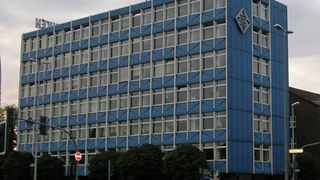 Verwaltungsgebäude der ehemaligen Telefunken Fernseh und Rundfunk GmbH, Göttinger Chaussee 76 in Hannover (Foto: wikipedia/mib18)
