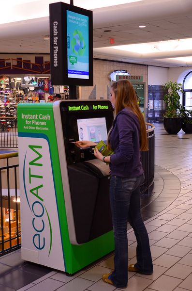 ecoATM in einer Mall ( ecoATM)