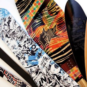 Bei der Verwendung als Obergurt von Boards oder Skiern ersetzt der Werkstoff Lamisport X-Treme mehrere Schichten der bisherigen konventionellen Herstellung.