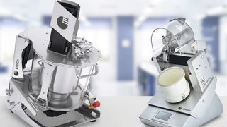 Labormischer EL5 und EL1 (Bild:Eirich)