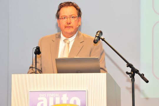 Matthias Grieger, Leiter technisches Training bei Honda Deutschland, stellte die Weiterbildungsstrategie des Importeurs vor. Sie beinhaltet eine Kombination aus computerbasiertem Lernen und Präsenztrainings in Kleingruppen oder Einzelschulungen. (Archiv: Vogel Business Media)