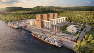 Está previsto que la planta piloto esté terminada en 2027 y alcance una capacidad de producción anual de 40 000 toneladas de cal viva ZEQL. (Imagen:Thyssenkrupp Polysius)