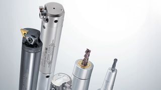 Neben den Neuentwicklungen präsentierte Big Daishowa ein umfassendes Portfolio an hochpräzisen Werkzeugsystemen – von Smart Dampern und Kraftspannfuttern über Feinbohrköpfe bis hin zu Spannzangensystemen und Hydrodehnspanntechnologie. (Bild: Big Daishowa)