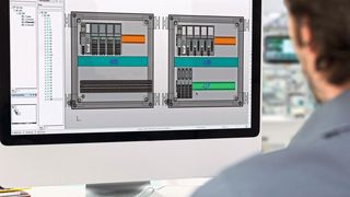 Um Planern und Systemintegratoren die Systemverkabelung möglichst einfach zu machen, gibt es für alle Module das passende 3D-/2D-Modell. (Bild: Phoenix Contact)