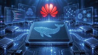 Open-Source-Tools für KI: DeepSeek und Huawei öffnen Programmierwerkzeuge für Ascend-Prozessoren und wollen damit Entwicklung, Chip-Kommunikation und KI-Berechnungen auf Huaweis Hardware vereinfachen - und eine stärkere Konkurrenz zu Nvidia eröffnen. (Bild: Dall-E / KI-generiert)