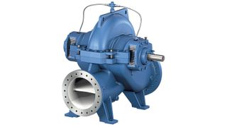 Mit zwölf neuen Baugrößen wurde die Baureihe RDLO dem Trend nach immer größeren Pumpen für den Wassertransport folgend deutlich erweitert.  (Bild: KSB SE & Co. KGaA, Frankenthal)