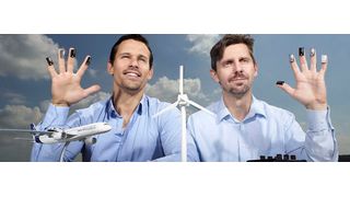 Die beiden Unternehmensgründer von iNDTact: Clemens Launer (links) und Raino Petricevic. (Bild: Deutscher Gründerpreis)