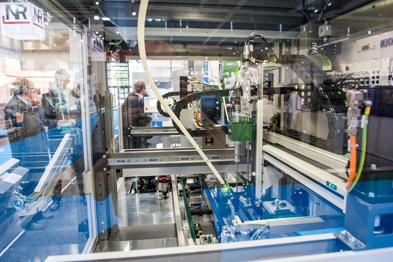 Rückblick: Impressionen von der Automatica 2012. (Bild: Messe München)