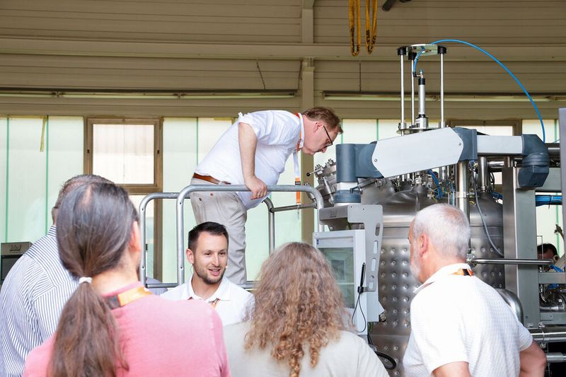 Impressionen vom Ystral „Solution Village“ (Bild: Ystral)