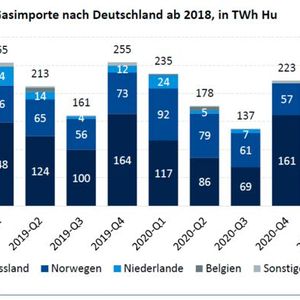 Laut Böhmer importiert Deutschland 89 Prozent seines Gases. Dabei ist Russland schon seit Jahren der wichtigste Lieferant.  (Bild:  vbw)