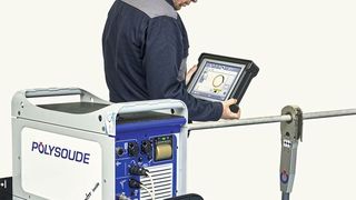 Geschlossene Schweißzange MW 34Geschlossene Schweißzange MW 34 (Polysoude)