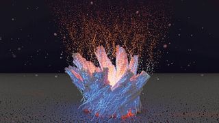 Wie ein Zopf umeinander gewunden sind die Filamente des bakteriellen Enzyms HDCR, das aus gasförmigem H2 und CO2 Ameisensäure herstellt. (Bild: Verena Resch - https://luminous-lab.com/ - verbreitert von VCG)