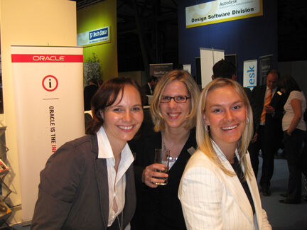 Stephanie Bruckmeier, Maja Kujawa und Stephanie Hoepner, Azlan (Archiv: Vogel Business Media)