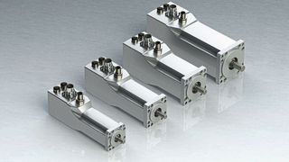 Die Baureihe HFI beinhaltet vier integrierte Synchronmotoren mit Leistungen bis 600 Watt und Nenndrehmomenten von bis zu 1,9 Nm mit Flanschmaßen von 47, 55, 65 und 75 mm. (Engel Elektroantriebe)