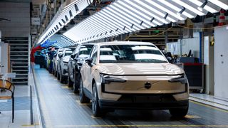 Der Volvo EX30 läuft ab sofort im belgischen Gent vom Band. (Bild: Volvo Cars)