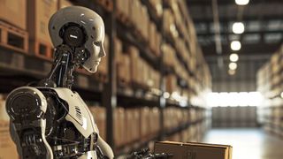 Universelle Helfer für die Intralogistik: Bis Ende des Jahrzehnts dürften Humanoide zunehmend bei monotonen Tätigkeiten in Logistik- und Verpackungsprozessen zum Einsatz kommen. (Bild: dEsign by FreePik)