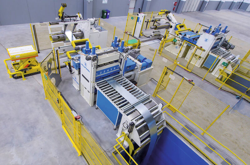Millutensil is highly skilled in the production of machinery for sheetmetal processing, an area where the company has been investing heavily with the aim of developing innovative solutions. (Source: Millutensil)