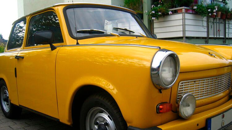 Das DDR-Volksauto, der Trabant, wächst 35 Jahre nach der deutschen Wiedervereinigung im Pkw-Bestand. Auch andere Fabrikate legen signifikant zu.(Foto:  gemeinfrei)