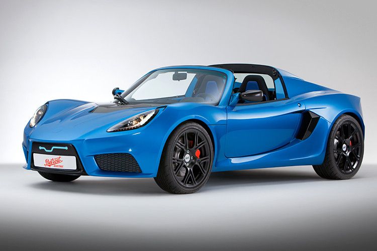 ... das abnehmbare Dach – so wird der Elektrosportwagen zum offenen Targa. (Foto: Detroit Electric)