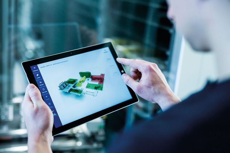 Das Tablet soll zu einem festen Bestandteil des Werkzeugkoffers werden. (Bild: Knapp)