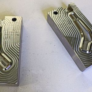 Die mit Hypermill erzeugten Fräsbahnen gewährleisten eine hohe Oberflächengüte.(Bild:  Open Mind)