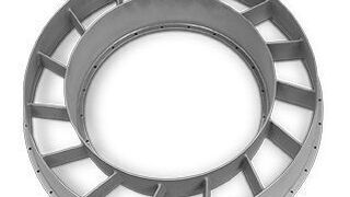 A DMP turbine rear vane. (GF Machining Solutions)