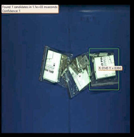 Robust identification of overlapping translucent plastic bags with various contents. (Image:Tekvisa)