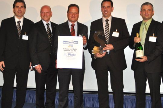 Den ersten Platz in der Kategorie „Nutzfahrzeuge“ schaffte das Mercedes-Autohaus Schade & Sohn aus Bad Hersfeld. (Archiv: Vogel Business Media)