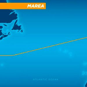 Dieses Diagramm stellt den Leitungsverlauf von Projekt Marea dar.(Bild:  Microsoft)