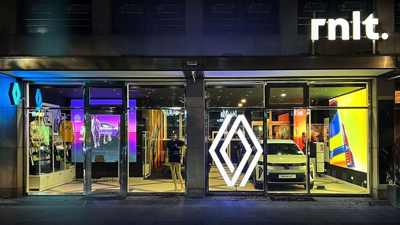 Renault und das Autohaus König haben in Berlin einen City-Store eröffnet.(Bild:  Renault)