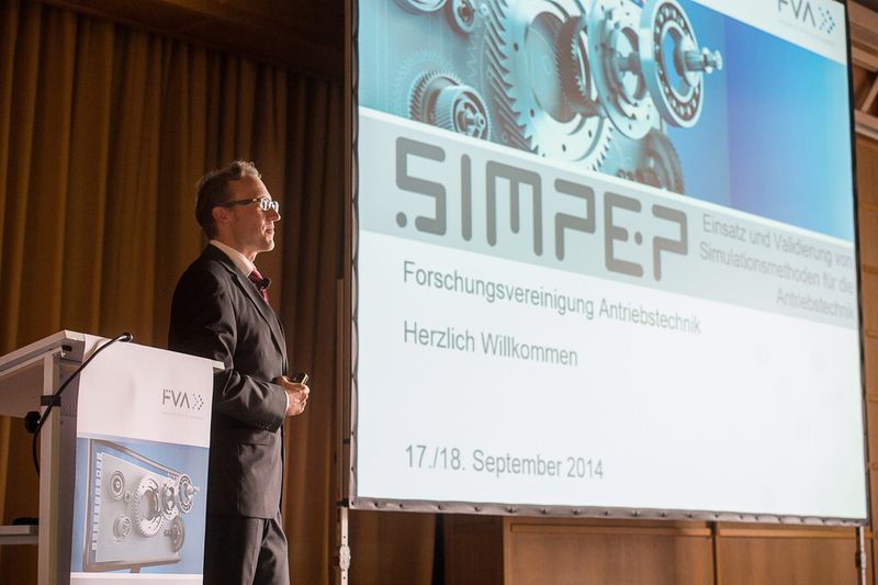 Simulationsmethoden für die Antriebstechnik: Der Simpep-Kongress brachte über 90 Experten zusammen. (FVA)