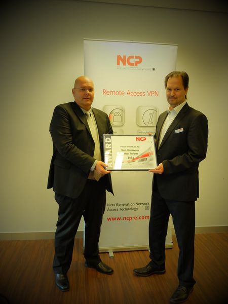 Michael Gendizki (Freicon, l.) und Patrick Oliver Graf (Bild: NCP)
