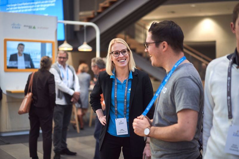 Zeit zum Netzwerken (Fabian Vogl / Google Cloud)