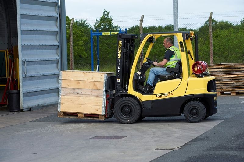 Bevor neue Hyster Stapler in Serie gehen, müssen sie etliche Tests durchlaufen. (Bild: Hyster)