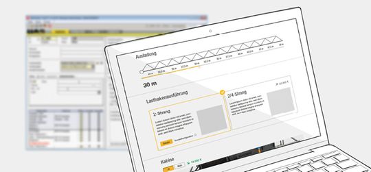 (Die neue Weboberfläche ersetzt die für Endkunden zu komplexe Client-Oberfläche heute auch im Vertrieb. Der Umsetzung gingen in der Konzeptphase Analysen wie Nutzertests und Eye-Tracking voraus. Bild: Agentur Siegmund GmbH)