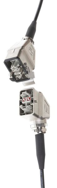 Robustes Han-Modular(R)-Compact-Gehäuse mit integriertem Einsatz für Lichtwellenleiter. (Archiv: Vogel Business Media)