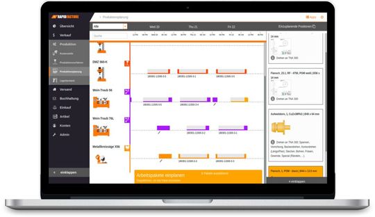 Für die Planung benötigen Fertigungsunternehmen eine Lösung, die sich den individuellen Ansprüchen anpasst und entsprechend umfangreich und flexibel ist.(Bild:  Rapidfacture)
