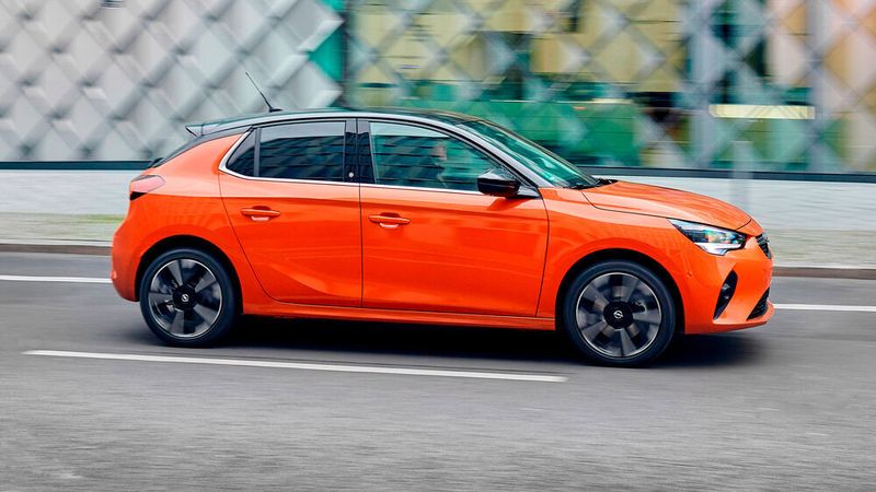 Platz 7: Opel Corsa-e, 94 Punkte (Opel)