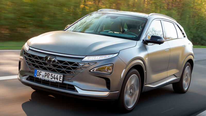 Der Brennstoffzellen-SUV Nexo kam bereits 2018 auf den Markt.  (Hyundai/Ampnet)